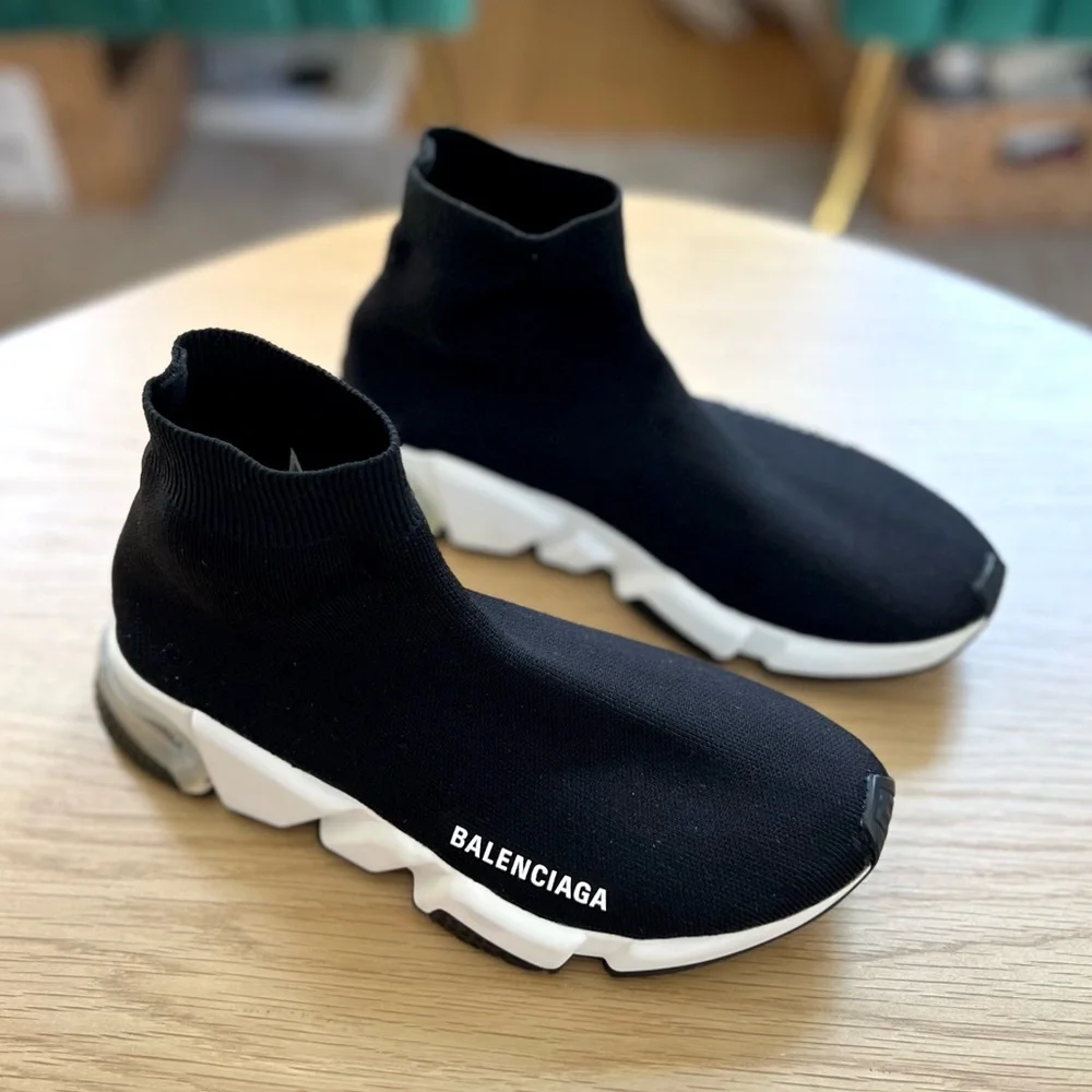 Balenciaga | NWOT Speed 2.0 Knit Sock Trainer Sneakers - Picture 4 of 13